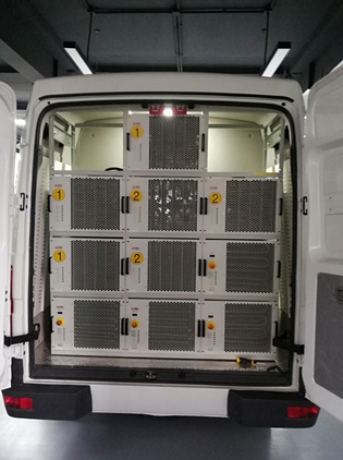 愛科賽博 交直流充電樁車載測試結構