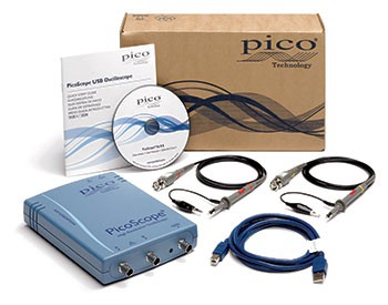 PicoScope 4262示波器體積小，重量輕，便于攜帶，無需外部電源
